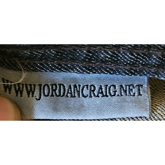 Jordan Craig Jeans Mens 36 x 32 * Fits Like 34" Straight Wide Denim Pants - Picture 15 of 16